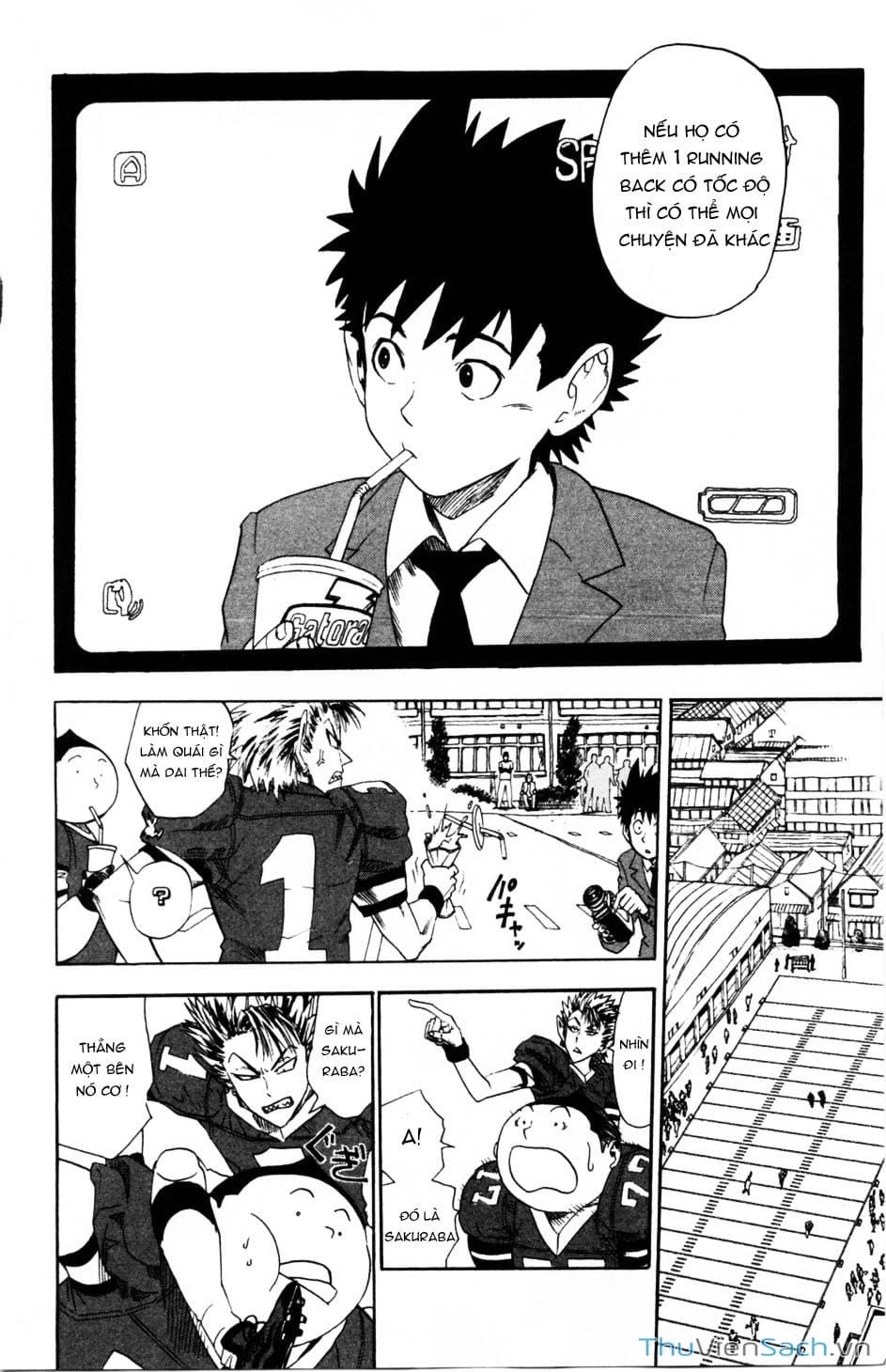 Truyện Tranh Lá Chắn Mắt - Eyeshield 21 trang 6