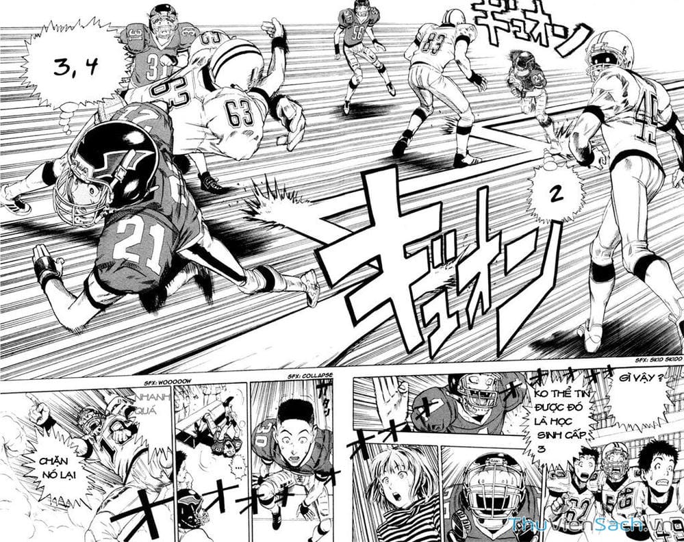 Truyện Tranh Lá Chắn Mắt - Eyeshield 21 trang 6