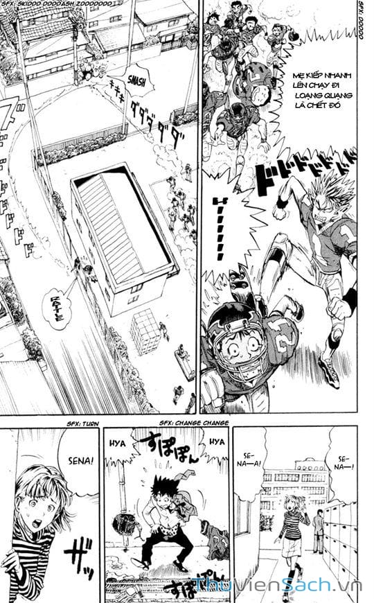 Truyện Tranh Lá Chắn Mắt - Eyeshield 21 trang 188