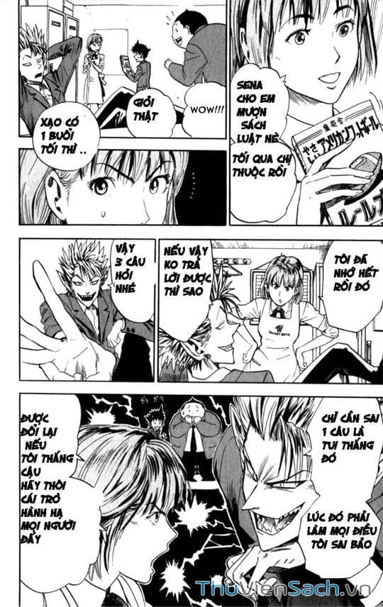 Truyện Tranh Lá Chắn Mắt - Eyeshield 21 trang 6