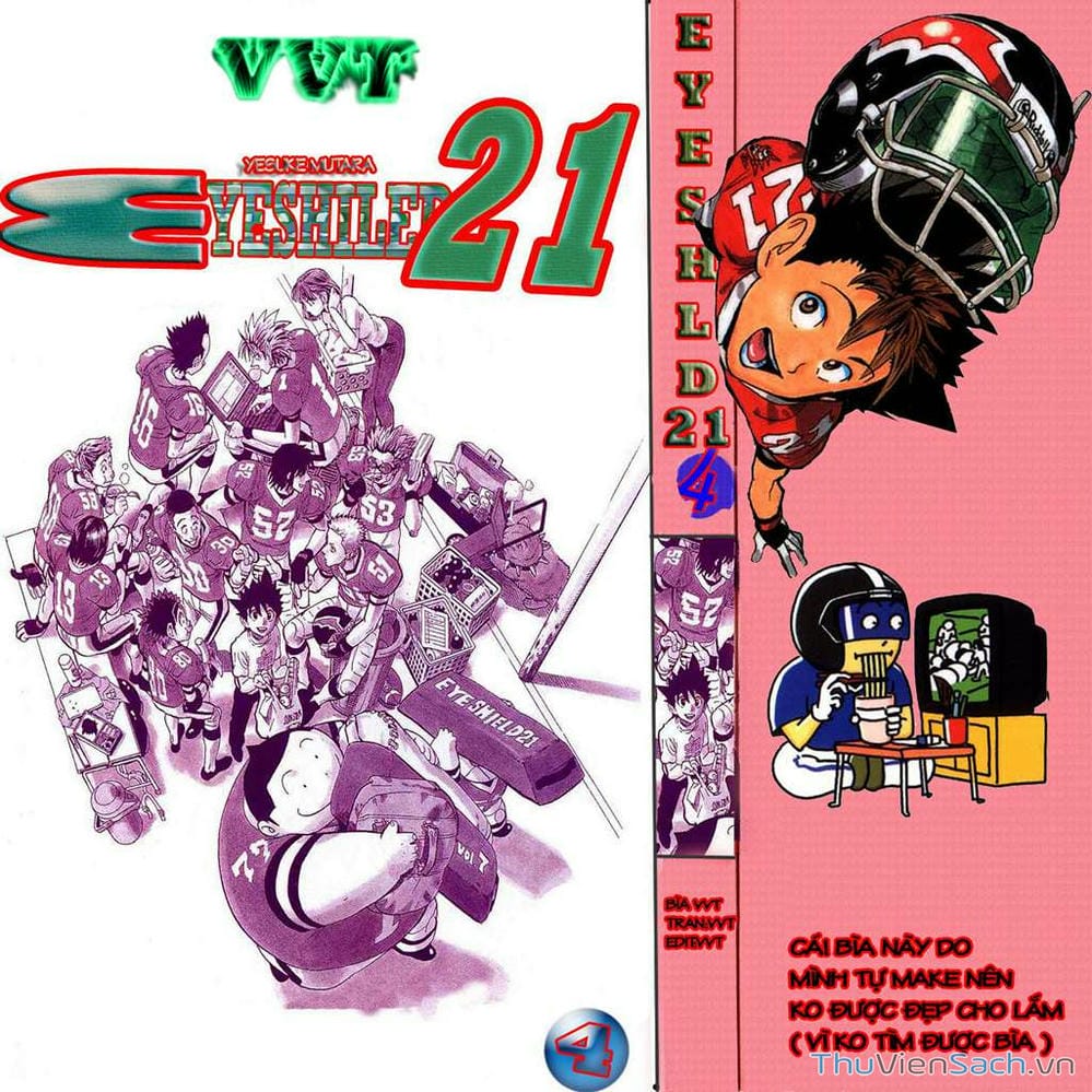 Truyện Tranh Lá Chắn Mắt - Eyeshield 21 trang 492