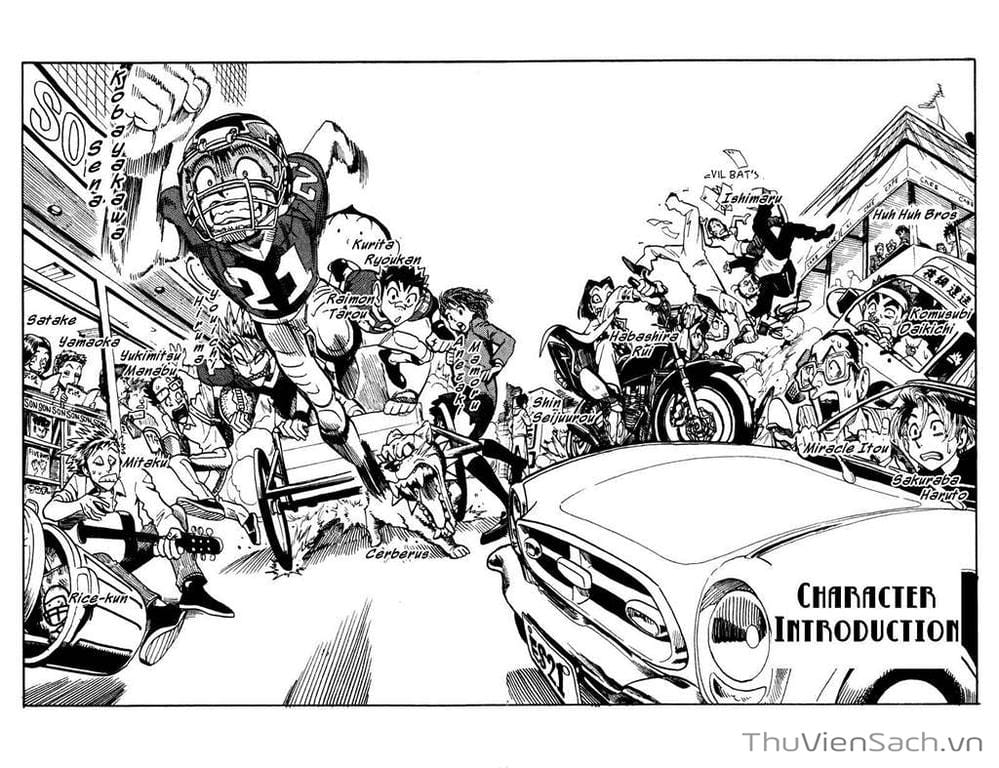 Truyện Tranh Lá Chắn Mắt - Eyeshield 21 trang 6
