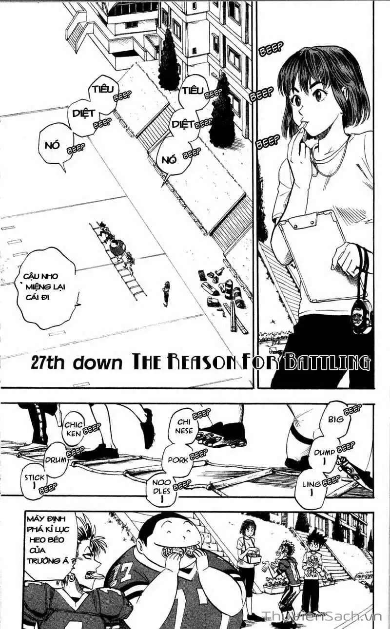 Truyện Tranh Lá Chắn Mắt - Eyeshield 21 trang 6