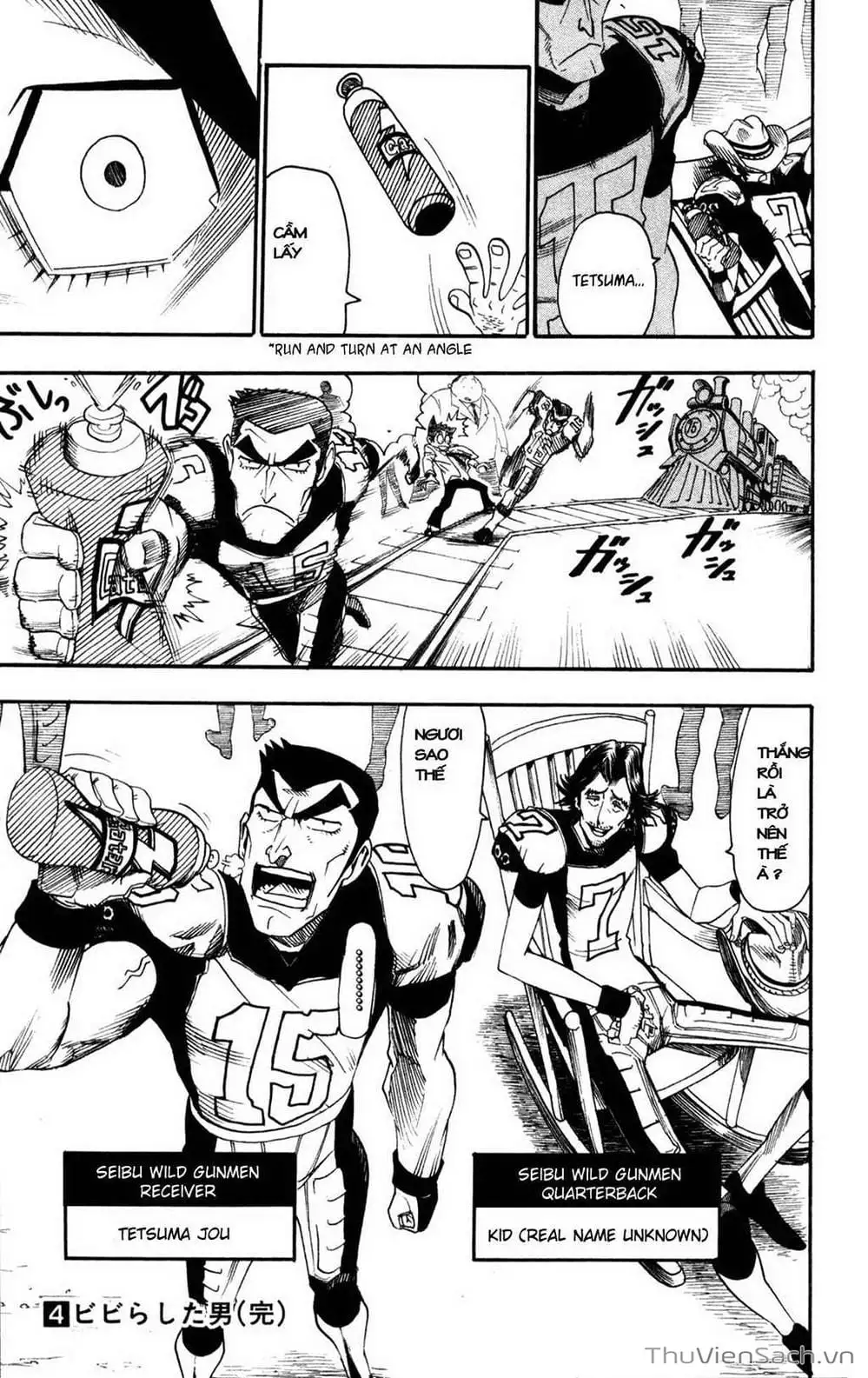 Truyện Tranh Lá Chắn Mắt - Eyeshield 21 trang 6