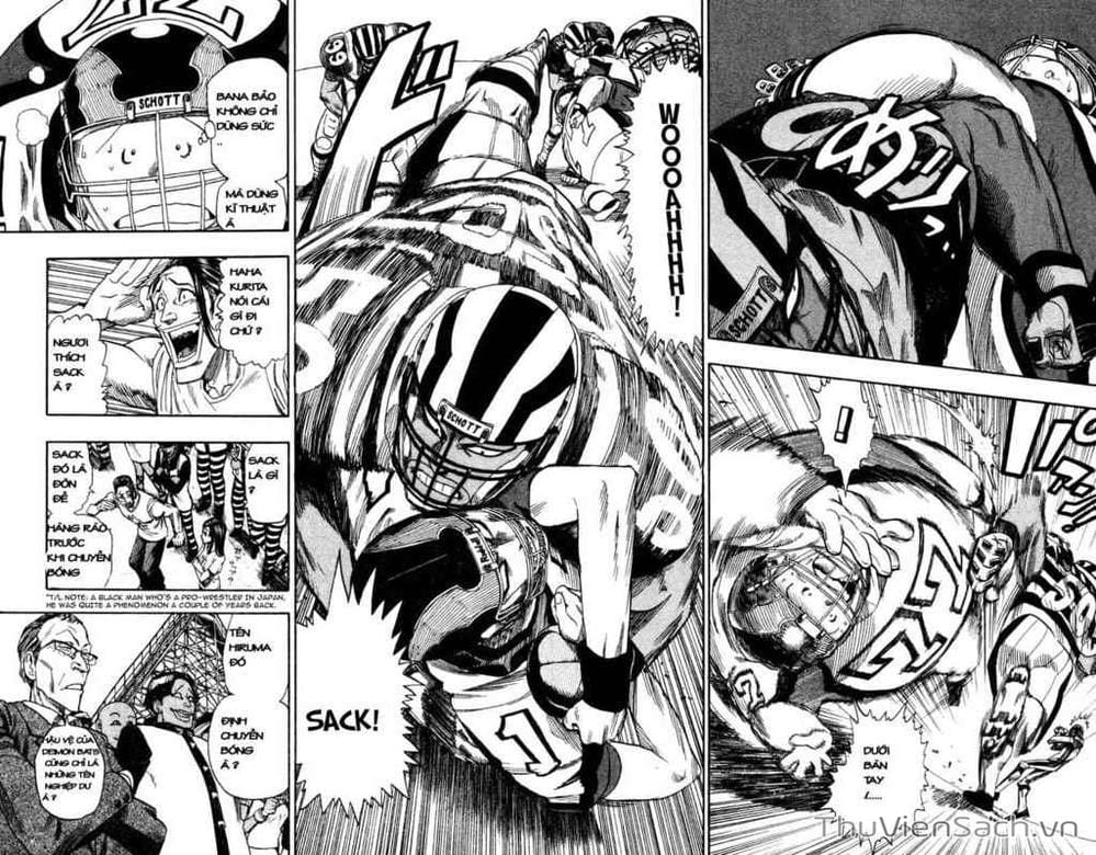 Truyện Tranh Lá Chắn Mắt - Eyeshield 21 trang 825