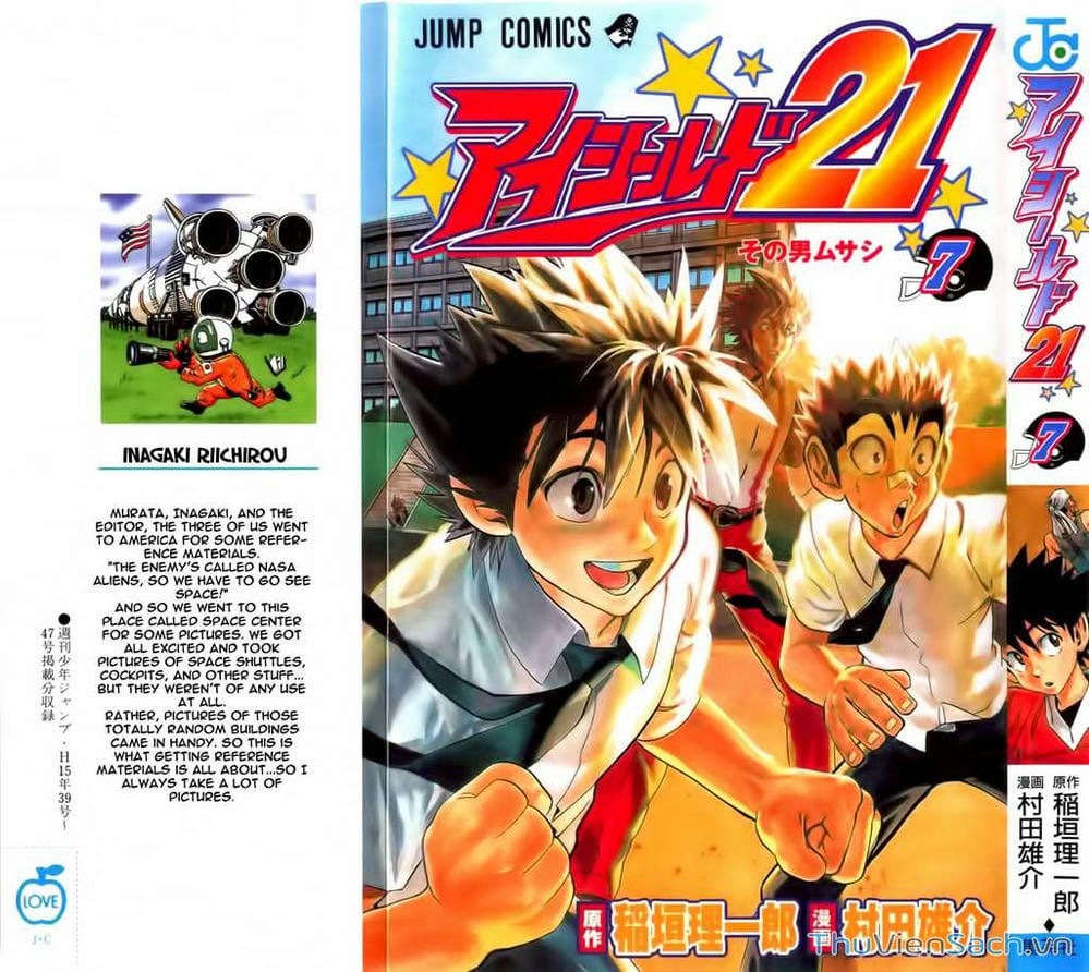 Truyện Tranh Lá Chắn Mắt - Eyeshield 21 trang 994