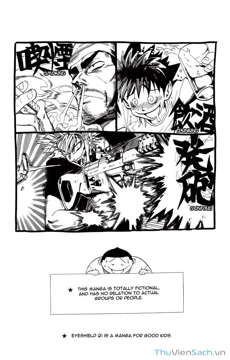 Truyện Tranh Lá Chắn Mắt - Eyeshield 21 trang 6