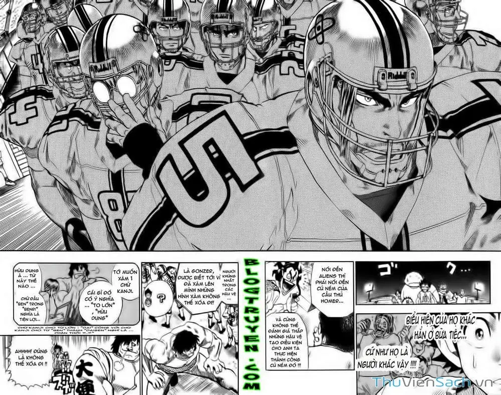 Truyện Tranh Lá Chắn Mắt - Eyeshield 21 trang 6