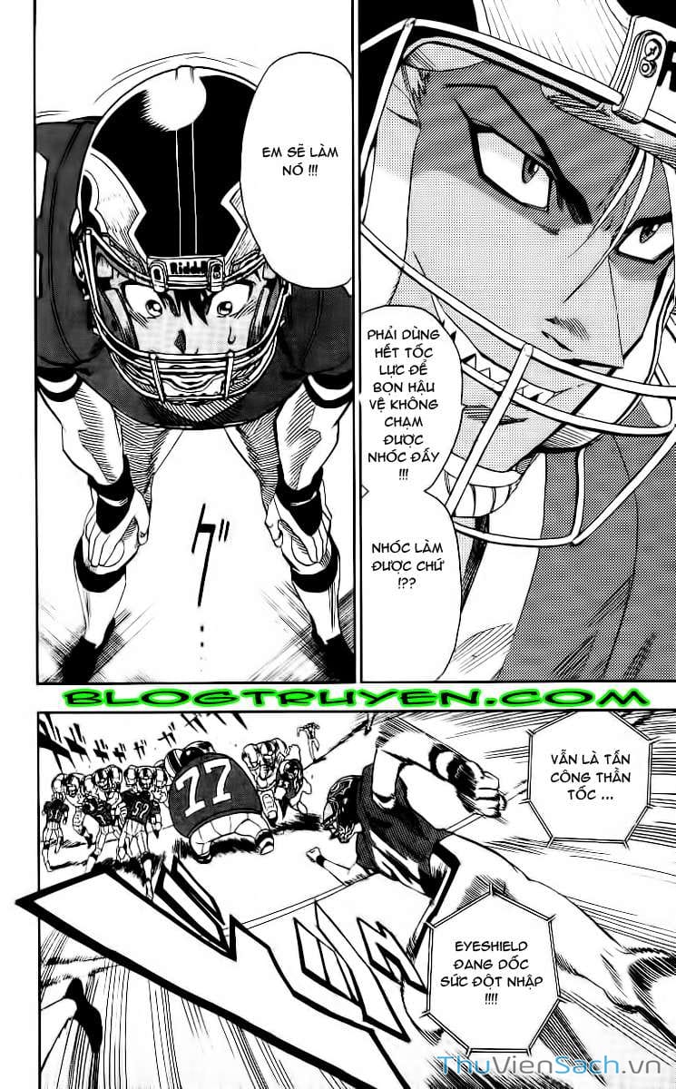 Truyện Tranh Lá Chắn Mắt - Eyeshield 21 trang 1221