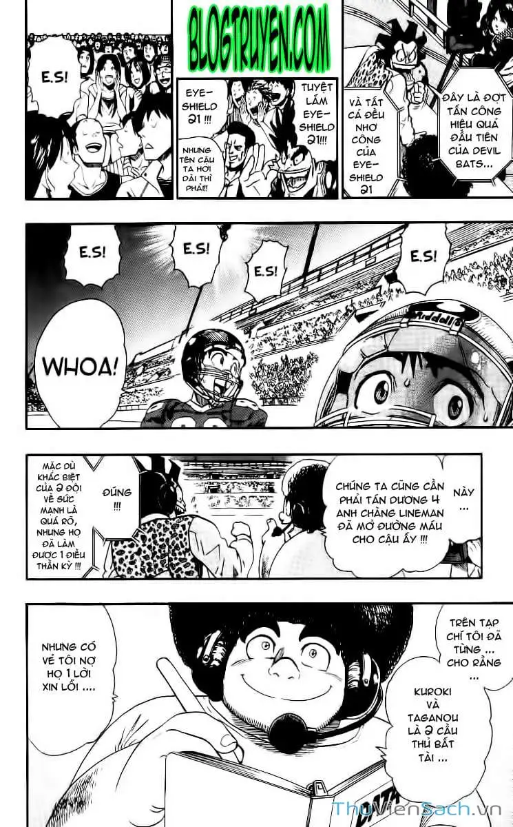 Truyện Tranh Lá Chắn Mắt - Eyeshield 21 trang 6