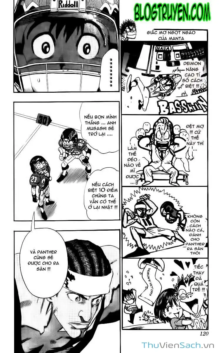 Truyện Tranh Lá Chắn Mắt - Eyeshield 21 trang 6