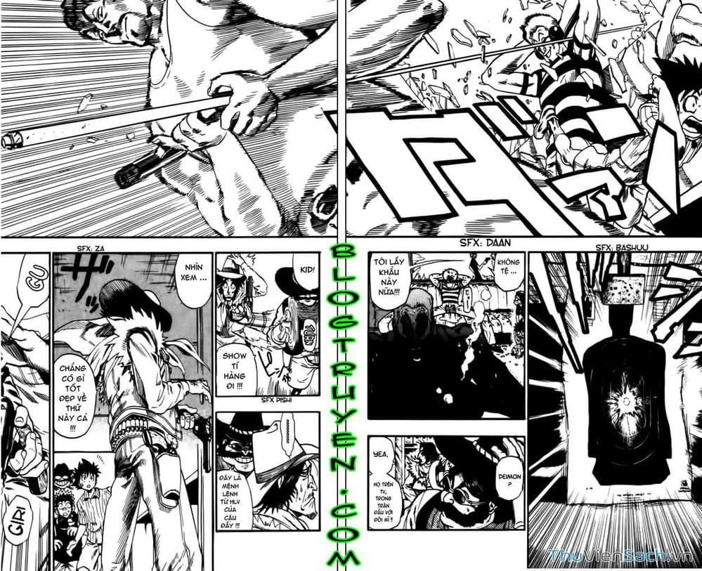 Truyện Tranh Lá Chắn Mắt - Eyeshield 21 trang 6