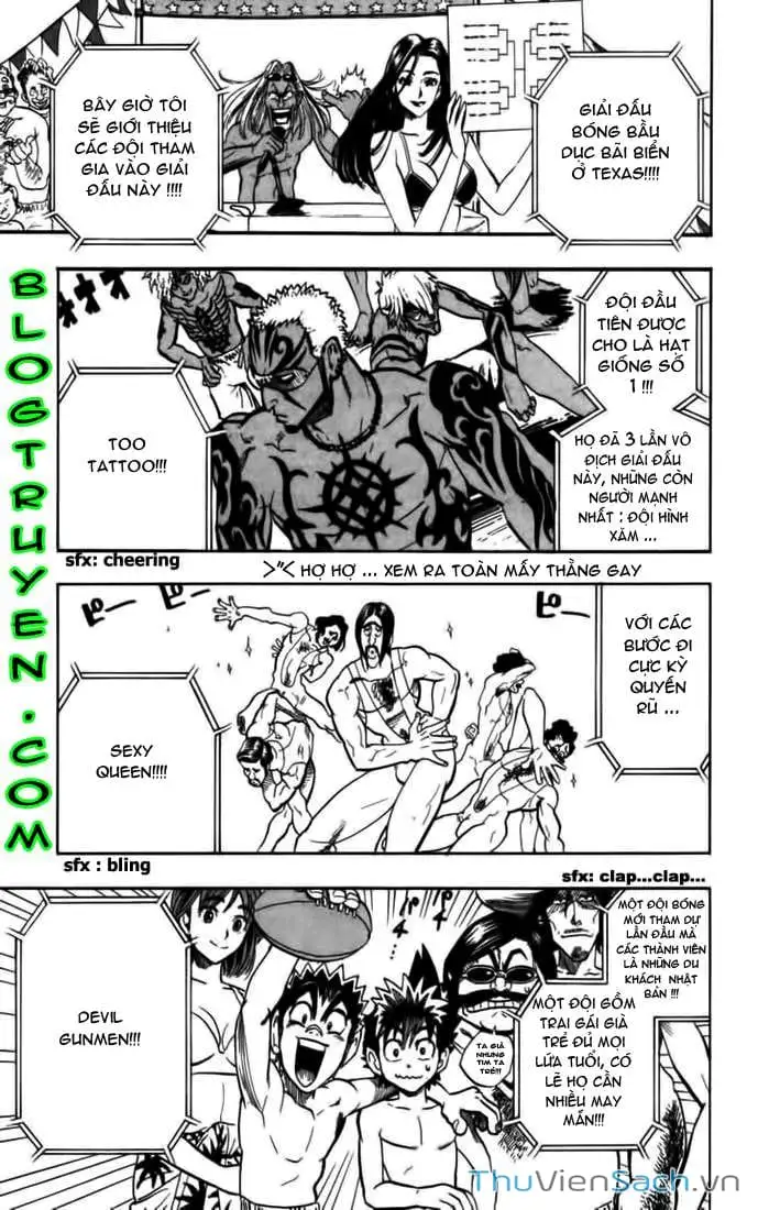 Truyện Tranh Lá Chắn Mắt - Eyeshield 21 trang 6