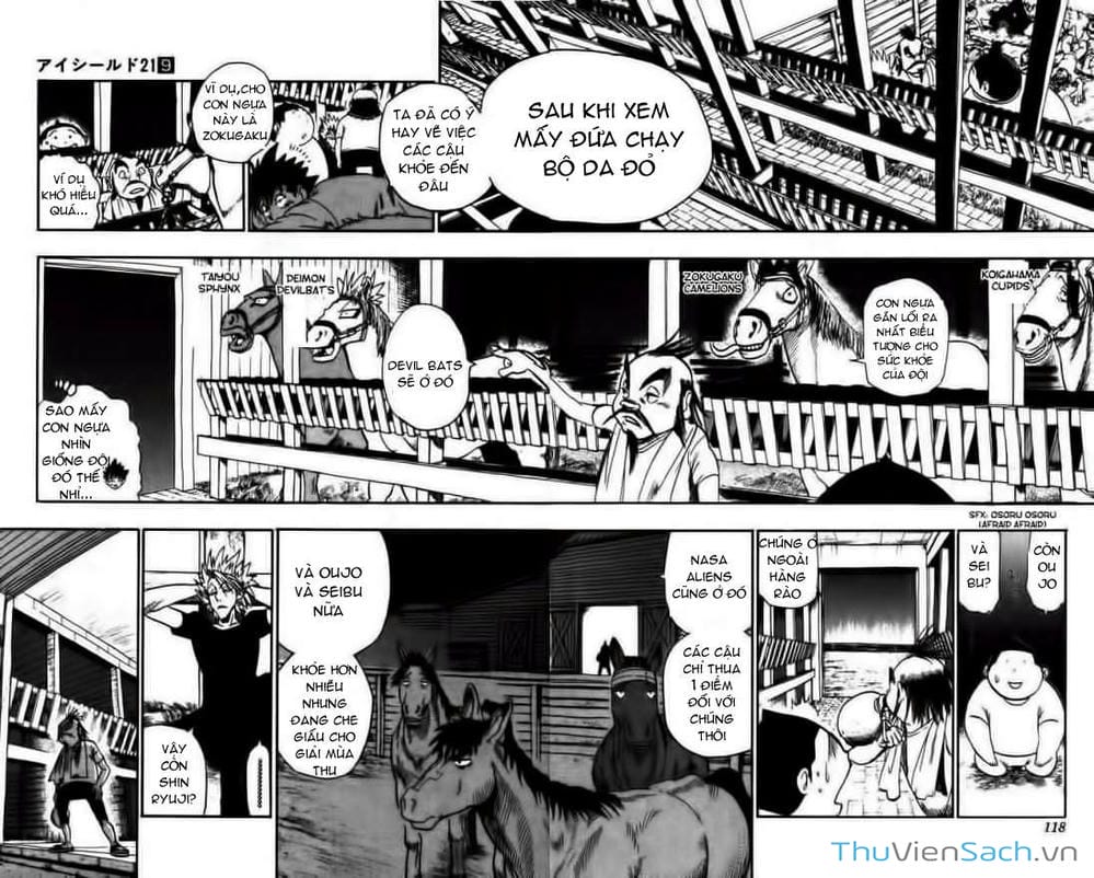Truyện Tranh Lá Chắn Mắt - Eyeshield 21 trang 6