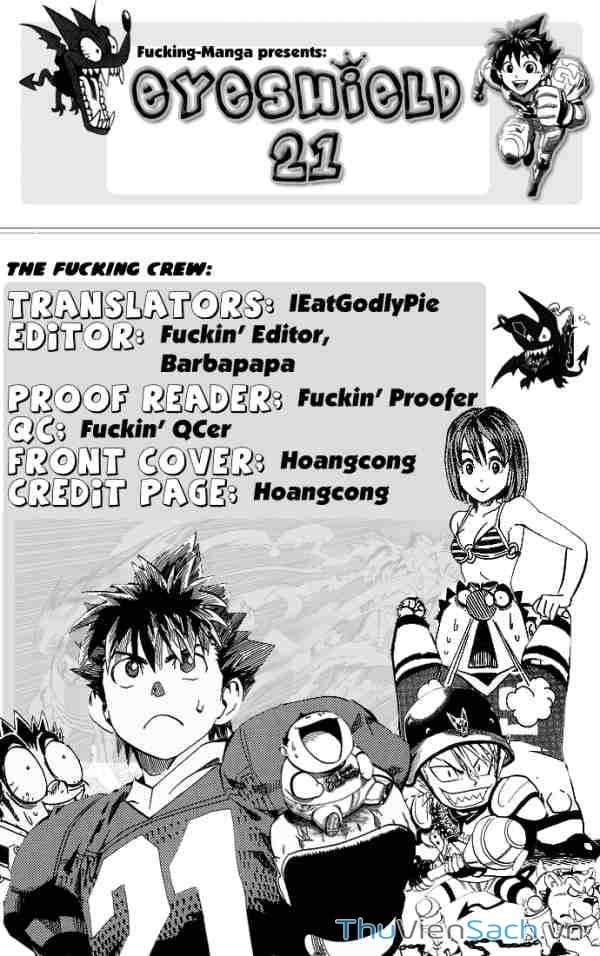 Truyện Tranh Lá Chắn Mắt - Eyeshield 21 trang 6