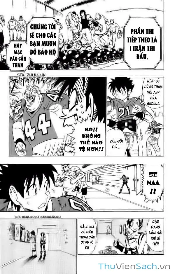 Truyện Tranh Lá Chắn Mắt - Eyeshield 21 trang 6