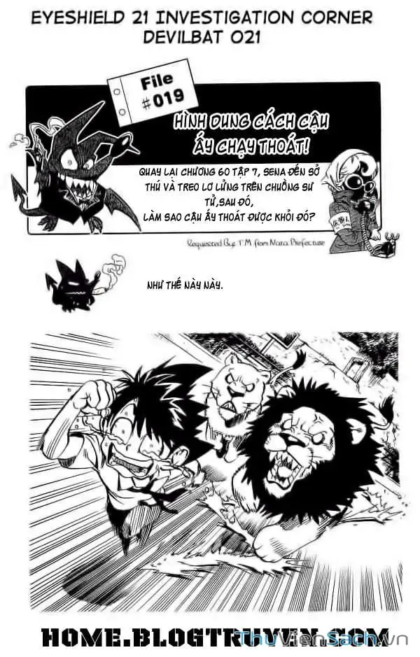 Truyện Tranh Lá Chắn Mắt - Eyeshield 21 trang 6