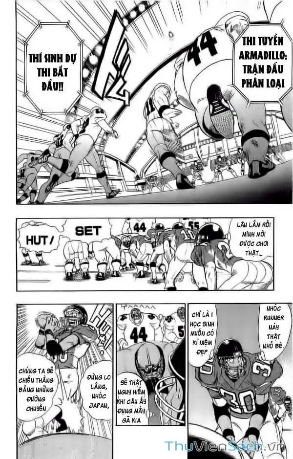 Truyện Tranh Lá Chắn Mắt - Eyeshield 21 trang 6