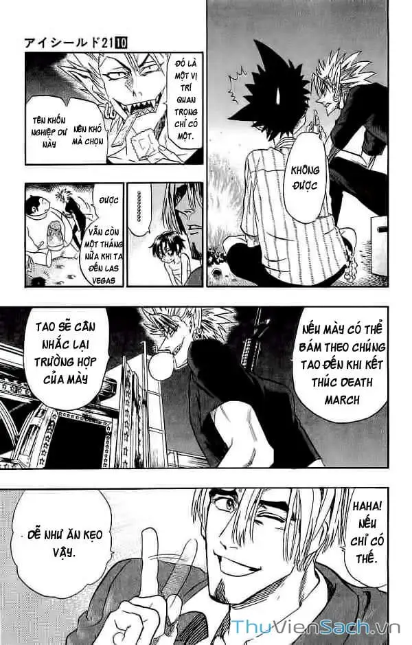 Truyện Tranh Lá Chắn Mắt - Eyeshield 21 trang 6