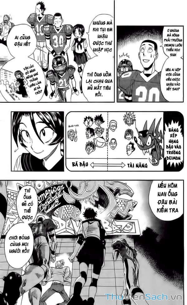 Truyện Tranh Lá Chắn Mắt - Eyeshield 21 trang 1782