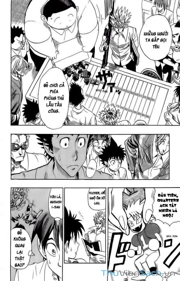 Truyện Tranh Lá Chắn Mắt - Eyeshield 21 trang 6