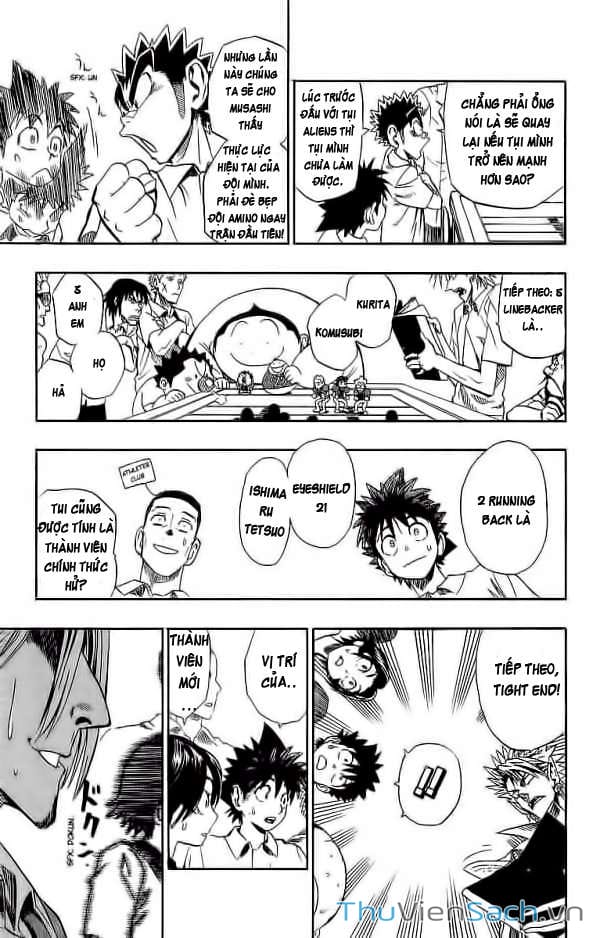 Truyện Tranh Lá Chắn Mắt - Eyeshield 21 trang 6