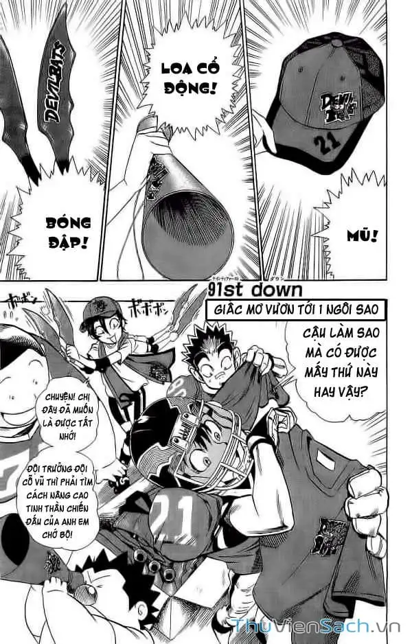 Truyện Tranh Lá Chắn Mắt - Eyeshield 21 trang 6