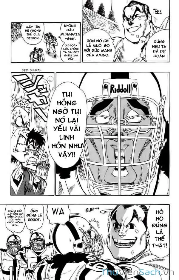 Truyện Tranh Lá Chắn Mắt - Eyeshield 21 trang 6