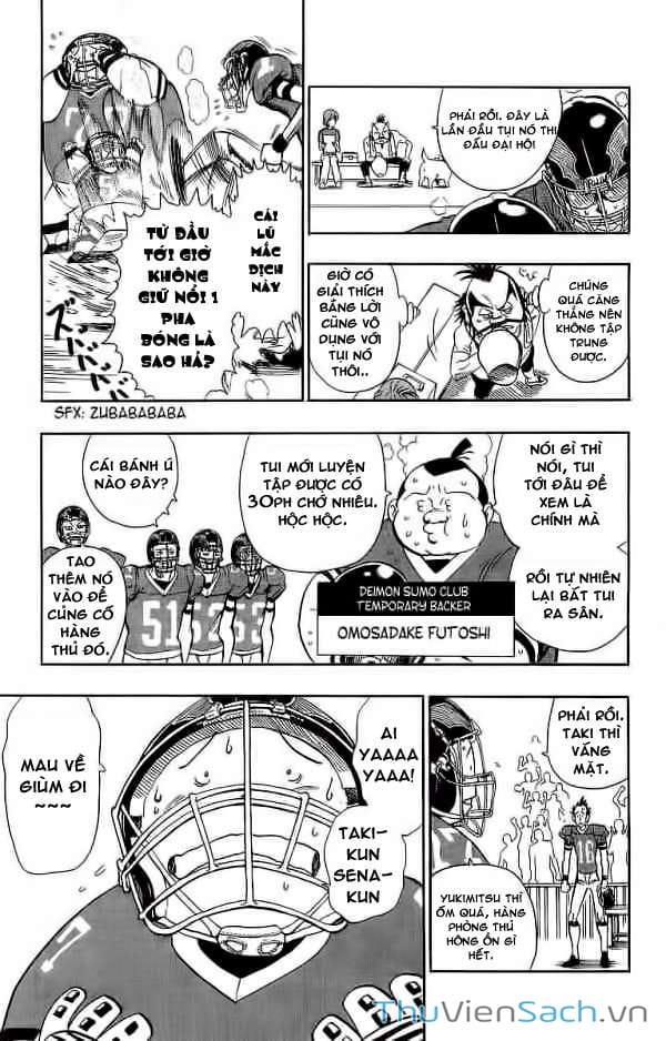 Truyện Tranh Lá Chắn Mắt - Eyeshield 21 trang 1897