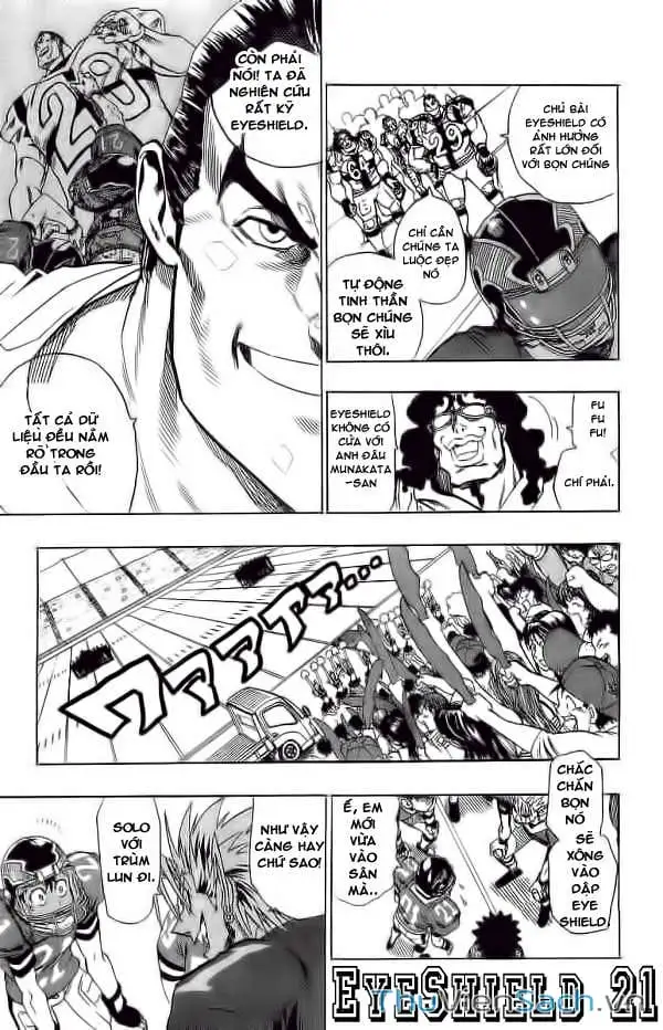 Truyện Tranh Lá Chắn Mắt - Eyeshield 21 trang 6