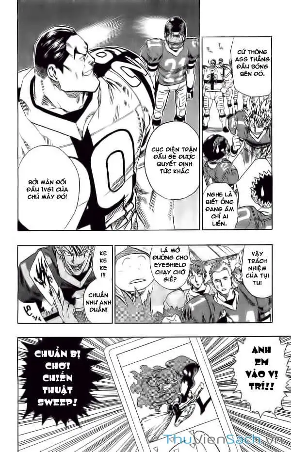 Truyện Tranh Lá Chắn Mắt - Eyeshield 21 trang 6