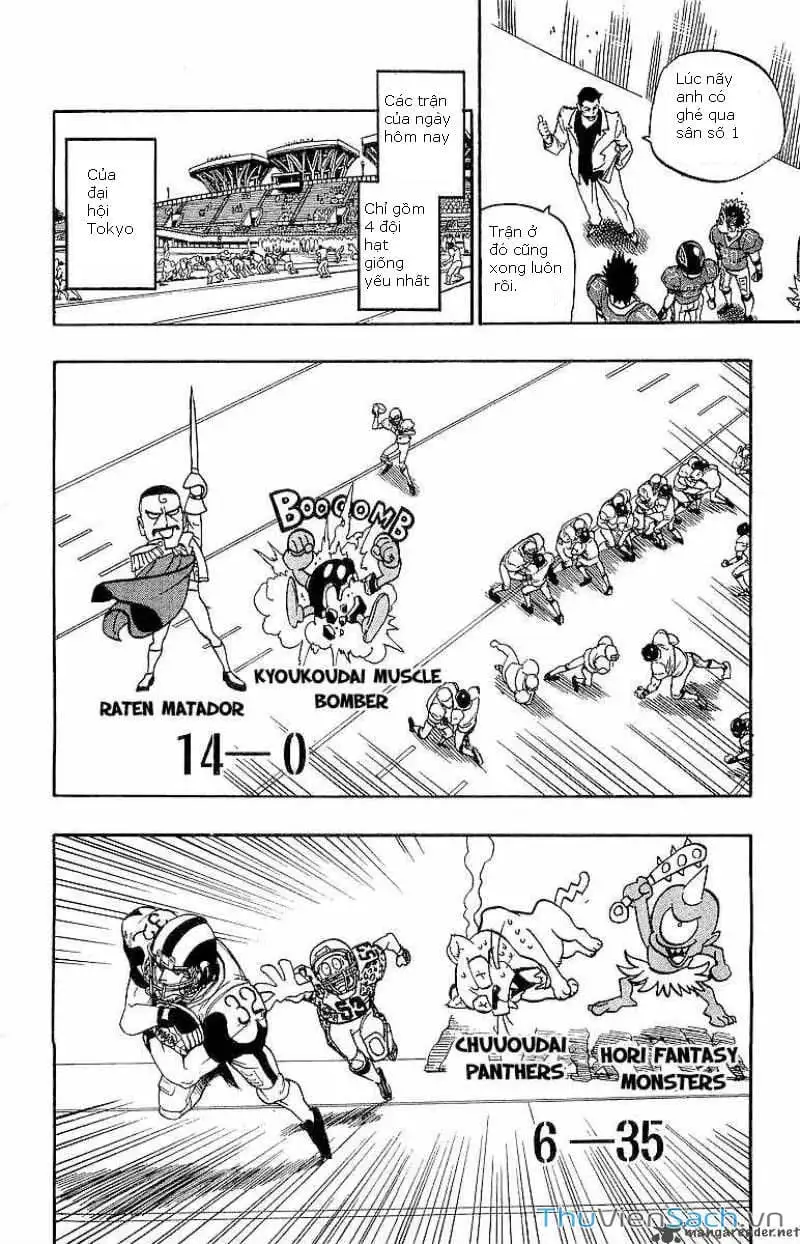 Truyện Tranh Lá Chắn Mắt - Eyeshield 21 trang 6