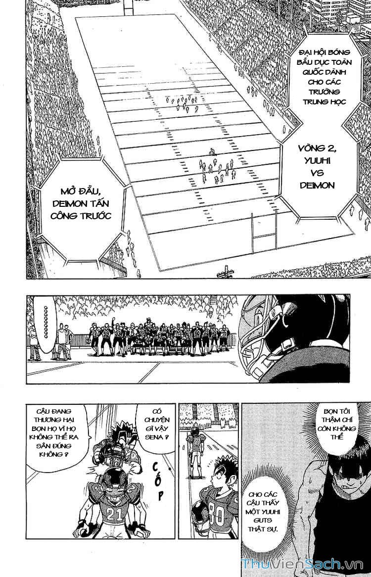 Truyện Tranh Lá Chắn Mắt - Eyeshield 21 trang 6