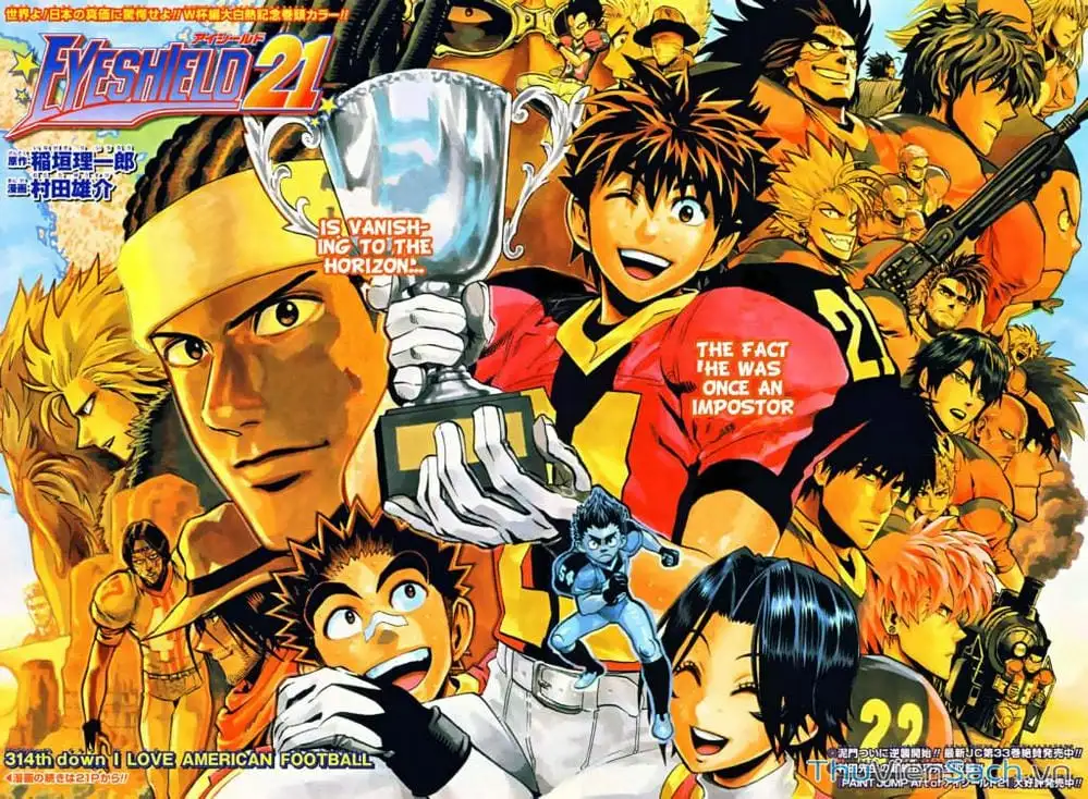 Truyện Tranh Lá Chắn Mắt - Eyeshield 21 trang 6
