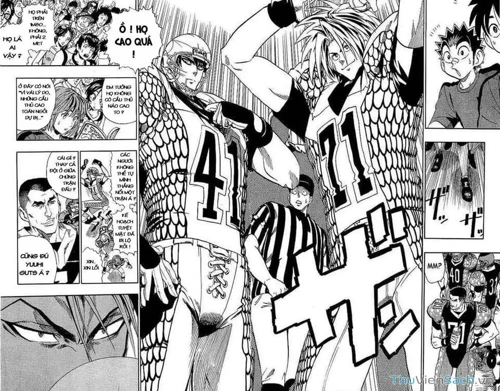 Truyện Tranh Lá Chắn Mắt - Eyeshield 21 trang 6