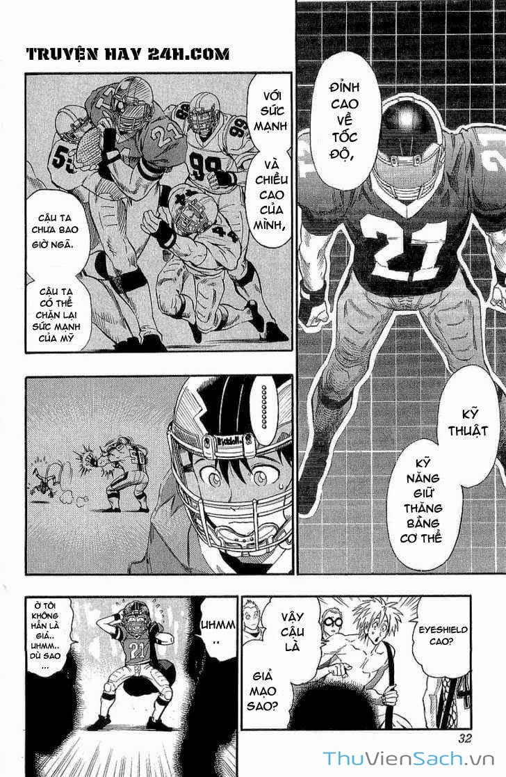 Truyện Tranh Lá Chắn Mắt - Eyeshield 21 trang 2154