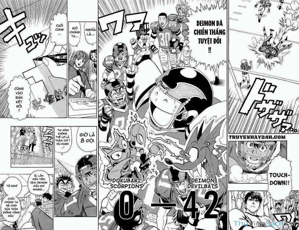 Truyện Tranh Lá Chắn Mắt - Eyeshield 21 trang 6
