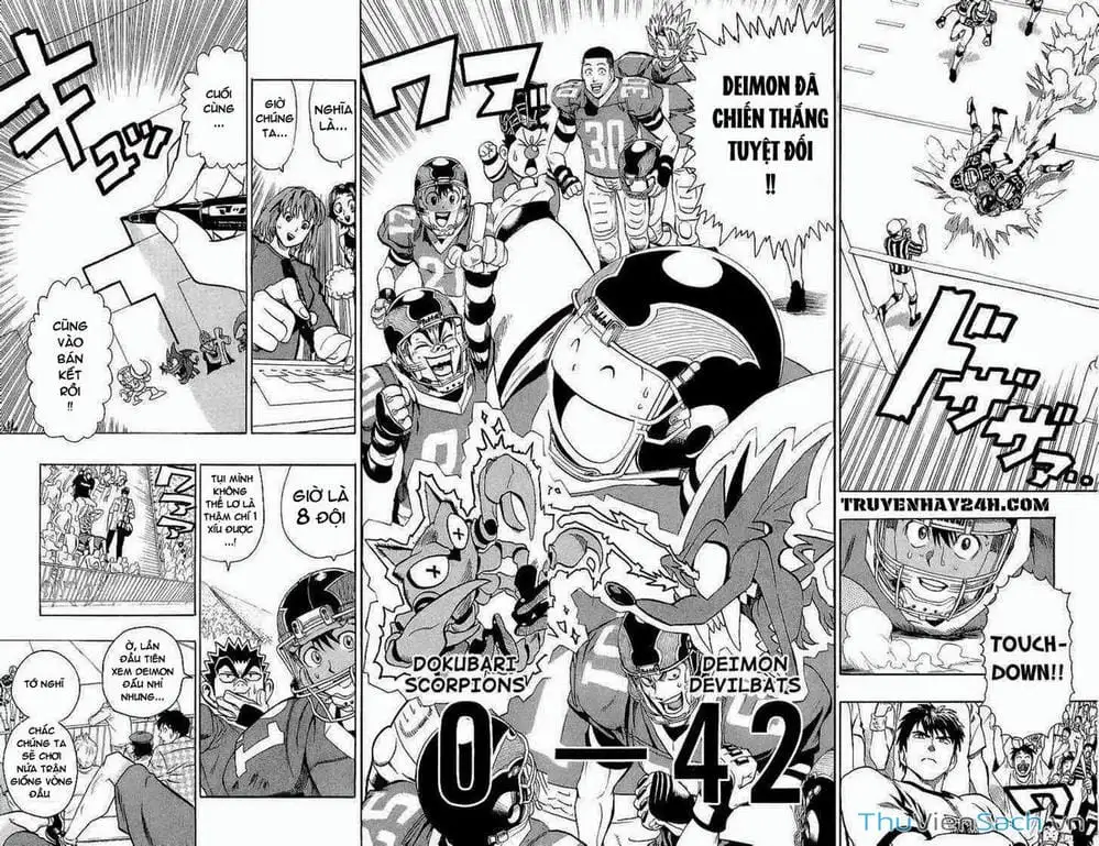 Truyện Tranh Lá Chắn Mắt - Eyeshield 21 trang 6