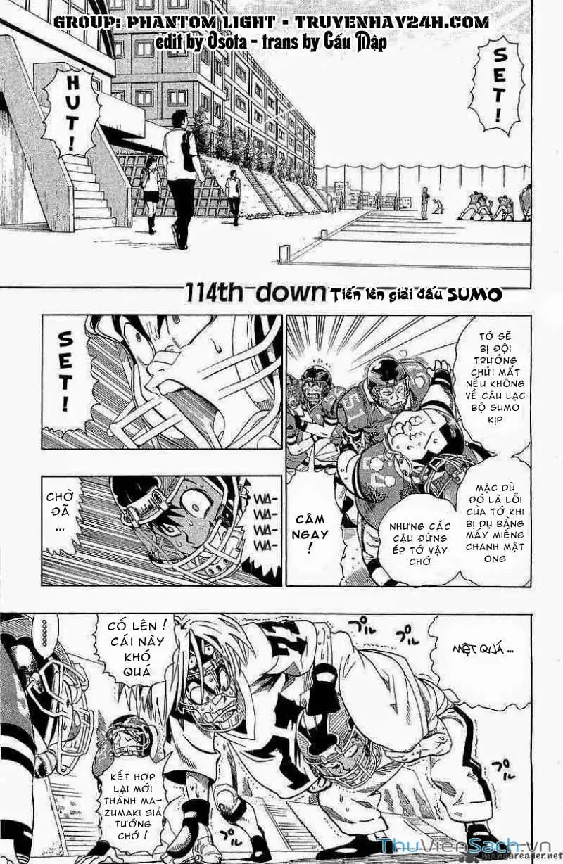 Truyện Tranh Lá Chắn Mắt - Eyeshield 21 trang 6