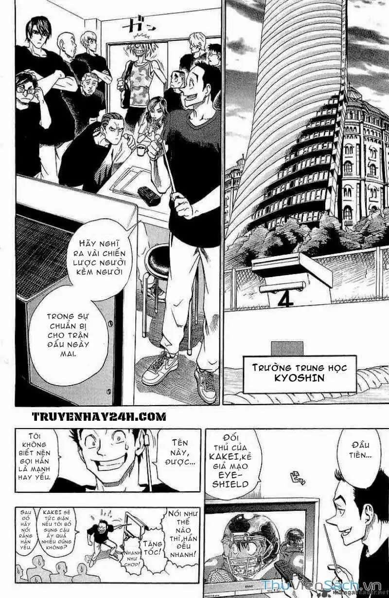 Truyện Tranh Lá Chắn Mắt - Eyeshield 21 trang 6