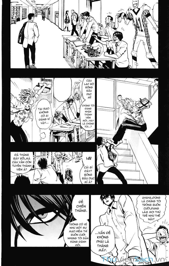 Truyện Tranh Lá Chắn Mắt - Eyeshield 21 trang 6