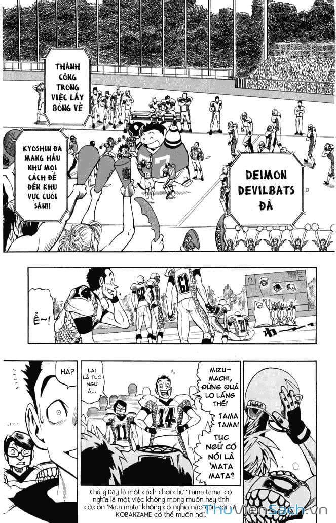 Truyện Tranh Lá Chắn Mắt - Eyeshield 21 trang 2385