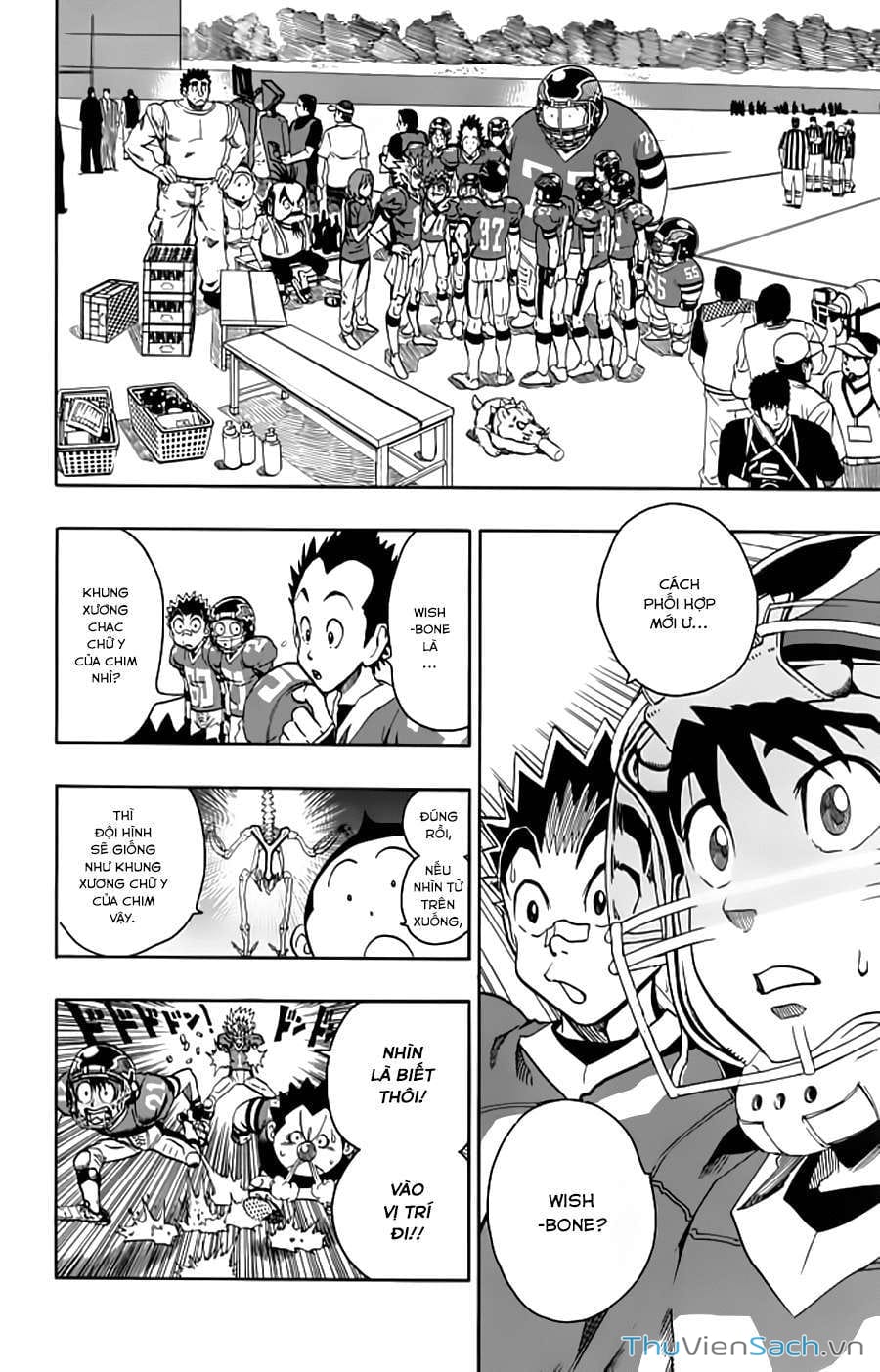 Truyện Tranh Lá Chắn Mắt - Eyeshield 21 trang 6
