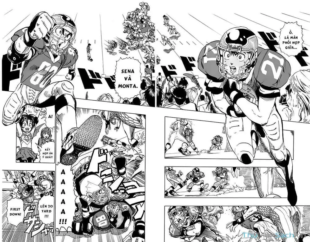 Truyện Tranh Lá Chắn Mắt - Eyeshield 21 trang 6