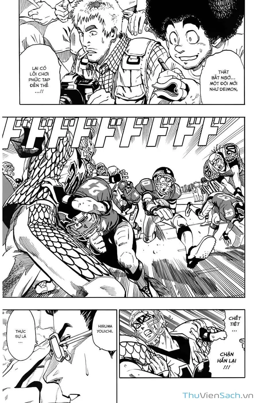 Truyện Tranh Lá Chắn Mắt - Eyeshield 21 trang 6