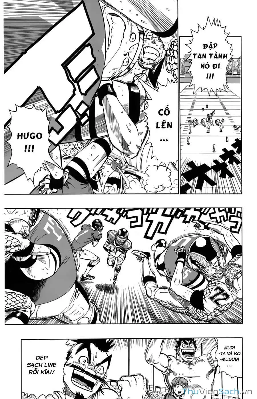 Truyện Tranh Lá Chắn Mắt - Eyeshield 21 trang 6