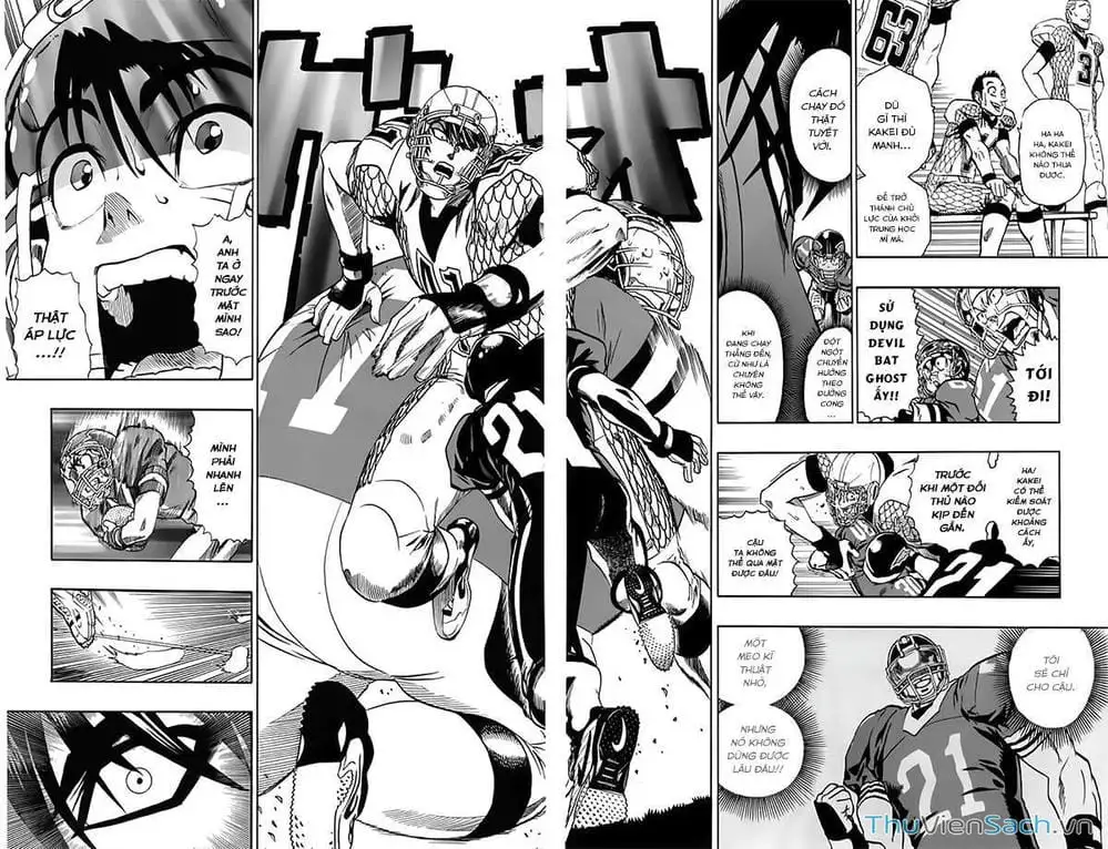 Truyện Tranh Lá Chắn Mắt - Eyeshield 21 trang 6