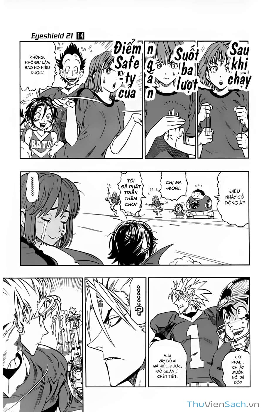 Truyện Tranh Lá Chắn Mắt - Eyeshield 21 trang 6