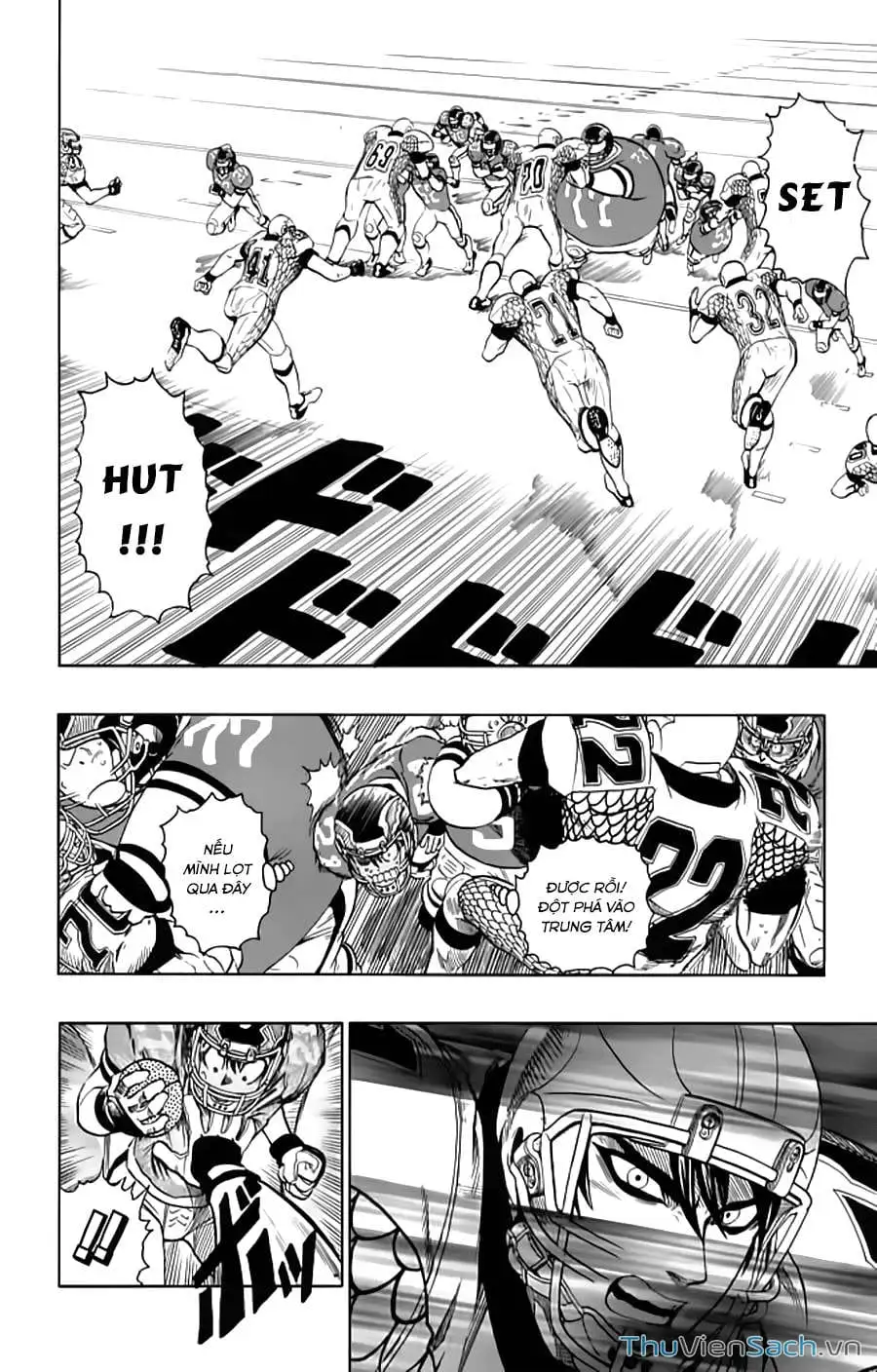 Truyện Tranh Lá Chắn Mắt - Eyeshield 21 trang 6