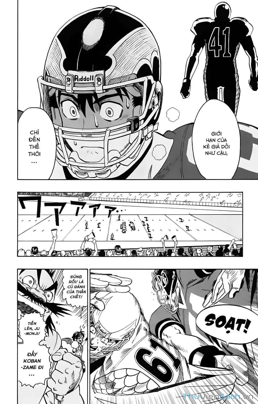 Truyện Tranh Lá Chắn Mắt - Eyeshield 21 trang 6